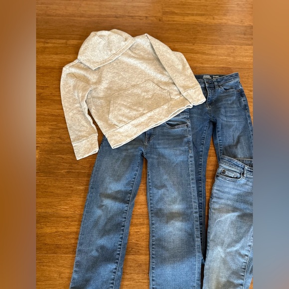 Fall Bundle! NWOT 3 Pair Jeans 1 Hoodie 1 Minecraft T Shirt - Picture 3 of 10